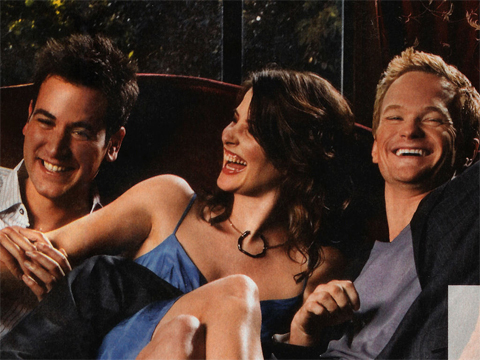 Ted, Robin e Barney