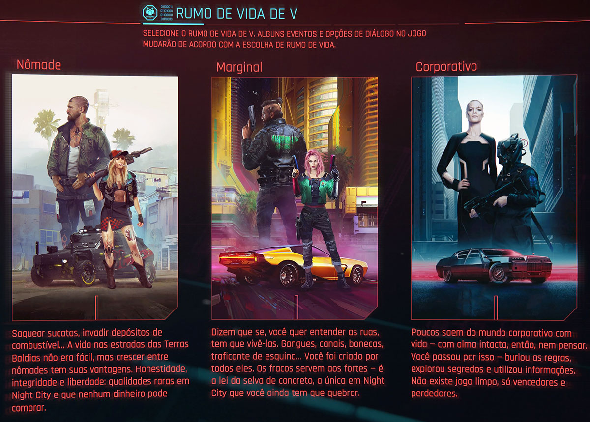 Cyberpunk character creation menu фото 47